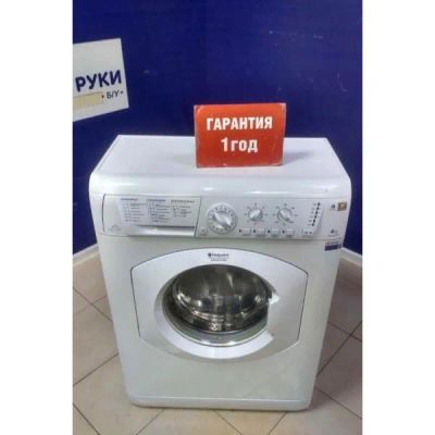 Лот: 25747491. Фото: 1. Стиральная машина Ariston AVUK... Стиральные машины
