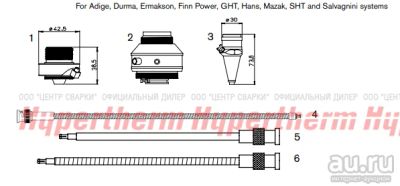 Лот: 17159993. Фото: 1. Hypertherm Centricut для Precitec... Плазменная резка металлов