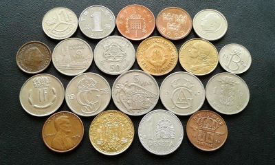 Лот: 11791852. Фото: 1. 20 иностранных монет - одним лотом... Азия