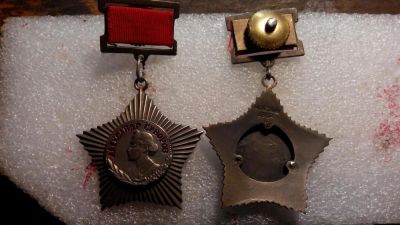 Лот: 8399727. Фото: 1. копия ордена суворова на подвесе. Другое (значки, медали, жетоны)