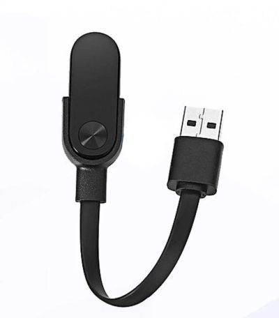 Лот: 16168692. Фото: 1. USB кабель Xiaomi Mi Band 2 черный. Дата-кабели, переходники