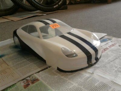 Лот: 1333857. Фото: 1. Кузов HPI Porshe 911 GT3 200mm. Автомоделизм