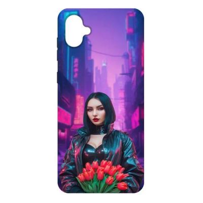 Лот: 25134832. Фото: 1. Чехол Krutoff Soft Case "Киберпанк... Чехлы, бамперы
