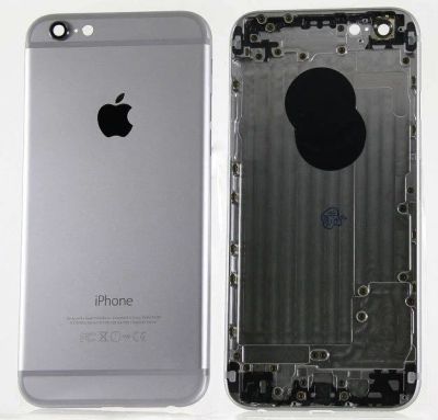Лот: 12059727. Фото: 1. Корпус iPhone 6 Серый. Корпуса, клавиатуры, кнопки