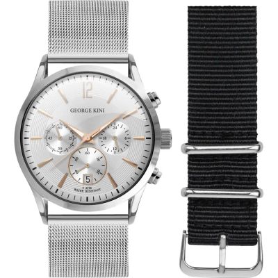 Лот: 23831257. Фото: 1. Мужские часы GEORGE KINI Classic... Оригинальные наручные часы