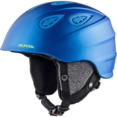 Лот: 14763501. Фото: 1. Зимний Шлем Alpina Grap 2.0 Blue... Шлемы
