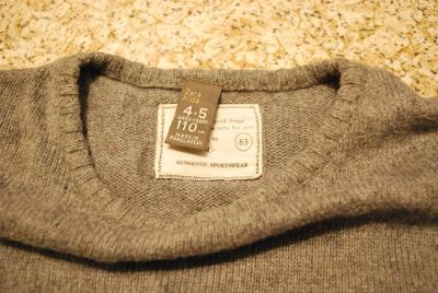 Лот: 3160364. Фото: 1. Свитер тонкий Zara 5-6 лет. Свитера, худи, толстовки