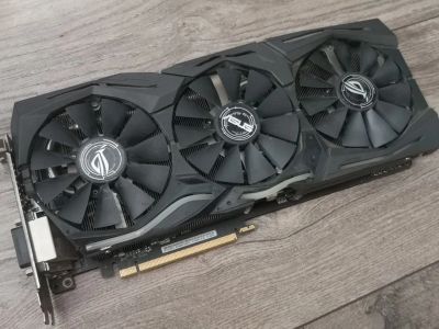 Лот: 25672500. Фото: 1. Видеокарта ASUS ROG Strix GeForce... Видеокарты