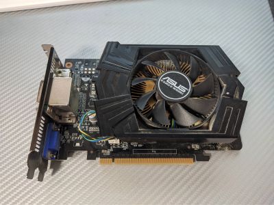 Лот: 19176006. Фото: 1. Видеокарта ASUS GeForce GTX 750... Видеокарты