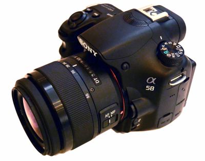 Лот: 5067051. Фото: 1. Зеркальная камера Sony Alpha SLT-A58K... Цифровые зеркальные