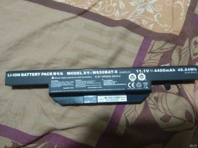 Лот: 18254106. Фото: 1. Аккумулятор для ноутбука DNS W650bat-6... Аккумуляторы