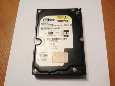 Лот: 6653710. Фото: 1. Жесткий диск HDD 120 Gb IDE Western... Жёсткие диски (HDD)