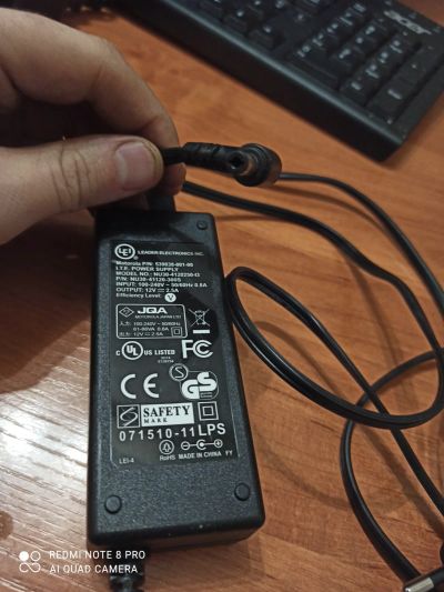 Лот: 16802249. Фото: 1. Блок питания 12V 2.5A motorola... Зарядные устройства, блоки питания для бытовой техники
