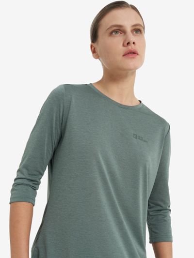 Лот: 22424450. Фото: 1. Лонгслив женский Jack Wolfskin... Другое (спортивная одежда)