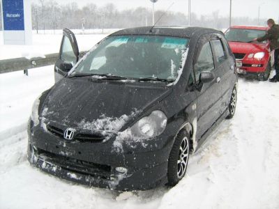 Лот: 5029109. Фото: 1. Honda Fit Передняя накладка Japan... Детали тюнинга