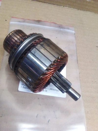 Лот: 21404118. Фото: 1. ротор стартера Nissan Note E11. Двигатель и элементы двигателя