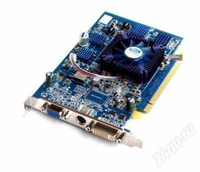 Лот: 276524. Фото: 1. Видеокарта ATI Radeon x700 256mb. Видеокарты
