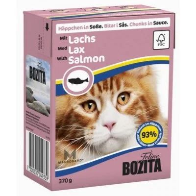 Лот: 14614155. Фото: 1. Bozita (Бозита) Лосось 370г корм... Корма