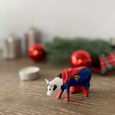 Лот: 25209825. Фото: 1. Коллекционная корова CowParade... Фигурки, статуэтки