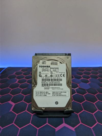 Лот: 25025419. Фото: 1. Жесткий диск 640Gb/2.5"/5400/Toshiba... Жёсткие диски (HDD)