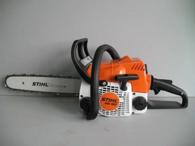 Лот: 11693830. Фото: 1. Бензопила Stihl MS 180. Бензо-, мотоинструмент