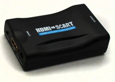 Лот: 16881540. Фото: 1. Конвертер hdmi to Scart (преобразователь... Шлейфы, кабели, переходники