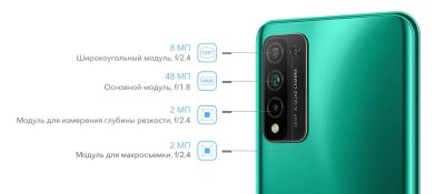 Лот: 20554111. Фото: 1. Камера передняя Huawei Honor 10X... Динамики, микрофоны