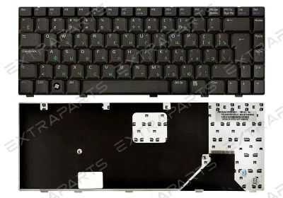 Лот: 15962111. Фото: 1. Клавиатура ASUS Z99 (RU) черная. Клавиатуры для ноутбуков