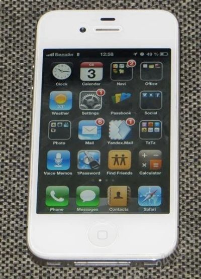 Лот: 2235907. Фото: 1. iphone 4s 16gb. Смартфоны