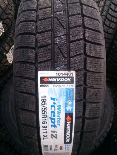 Лот: 4445344. Фото: 1. 195 55r16 Hankook-W-606 Корея... Шины