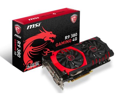 Лот: 11745844. Фото: 1. Видеокарта MSI AMD Radeon R9 380... Видеокарты