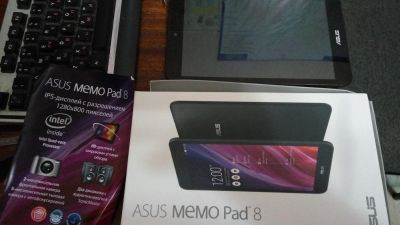 Лот: 7073561. Фото: 1. Asus MeMO Pad 8 ME181C 16гб. Планшеты