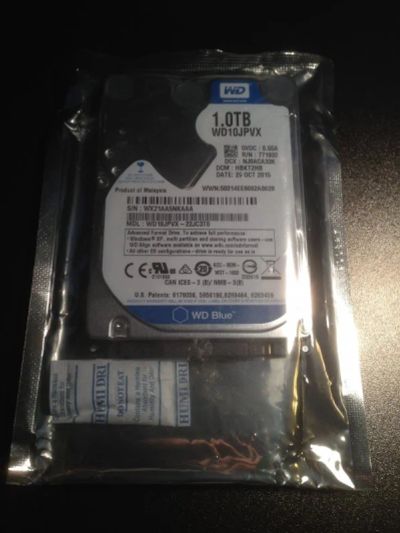 Лот: 9718721. Фото: 1. Жесткий диск WD Blue WD10JPVX... Жёсткие диски (HDD)