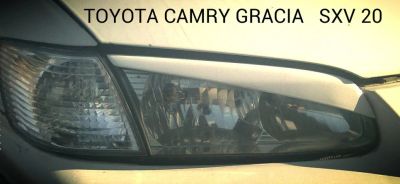 Лот: 4352990. Фото: 1. Реснички на фары Toyota Camry... Детали тюнинга