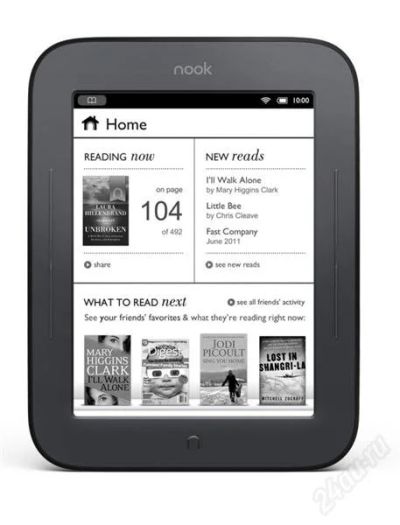 Лот: 2392565. Фото: 1. B&N Nook Simple Touch. Электронные книги