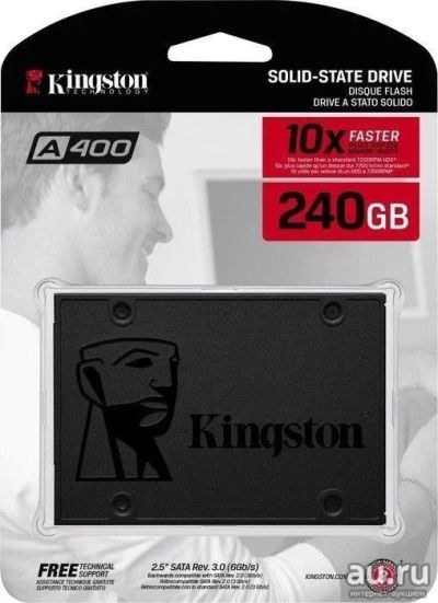 Лот: 13431959. Фото: 1. Накопитель SSD Kingston SATA III... SSD-накопители