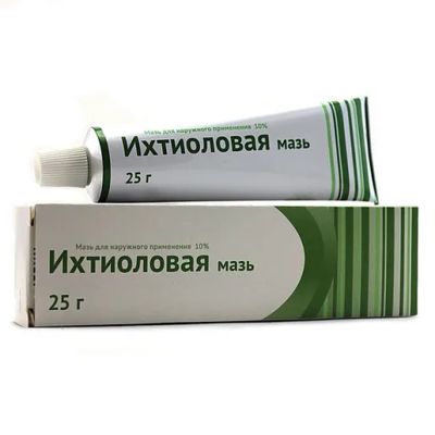 Лот: 25642830. Фото: 1. Ихтиол мазь 10% туба 25г. Лекарства