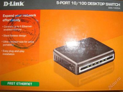 Лот: 1686831. Фото: 1. свич пятипортовый switch 5-port... Маршрутизаторы (роутеры)