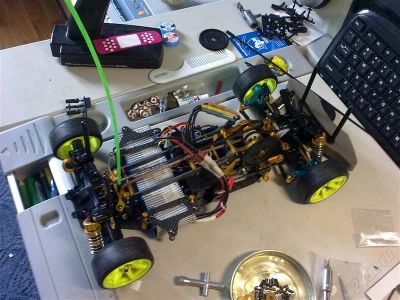 Лот: 1331017. Фото: 1. Tamiya TA05 VDF Special Gold Edition. Автомоделизм