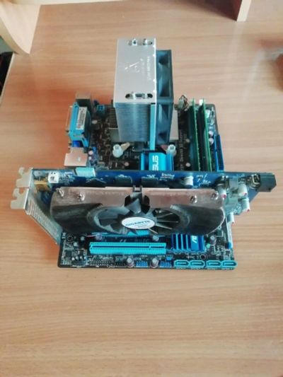 Лот: 15827560. Фото: 1. ASUS P5G41T-M LX + 4Gb DDR3+ Core... Компьютеры в сборе