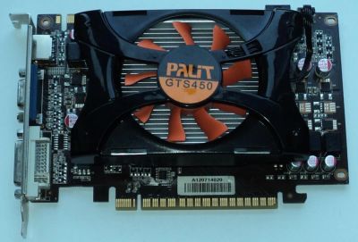 Лот: 5929420. Фото: 1. Palit GeForce GTS450 1024Mb 128Bit... Видеокарты