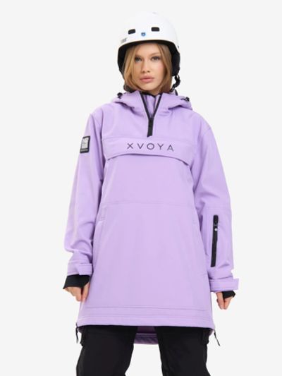 Лот: 24640687. Фото: 1. Анорак женский XVOYA BASE, Фиолетовый. Другое (спортивная одежда)