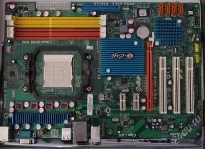 Лот: 494071. Фото: 1. EliteGroup Socket-AM3 IC780M-A2... Материнские платы