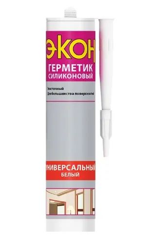 Лот: 12909866. Фото: 1. Герметик &quot;Экон&quot; силиконовый... Клеи, герметики, пена монтажная, клейкие ленты