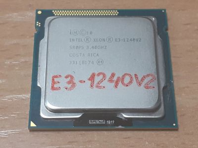 Лот: 21637529. Фото: 1. Процессор Xeon E3-1240v2 1155... Процессоры