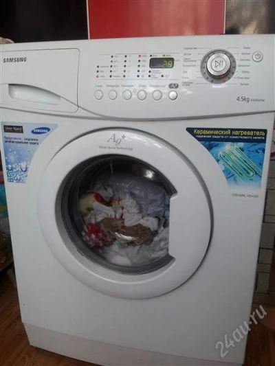 Лот: 2748168. Фото: 1. Стиральная Машина SAMSUNG WF6450S7W. Стиральные машины