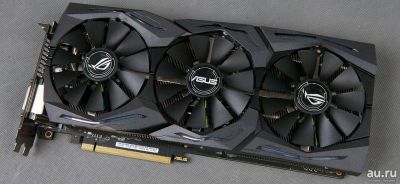 Лот: 13431604. Фото: 1. Asus GTX1070 Strix O8G-Gaming... Видеокарты