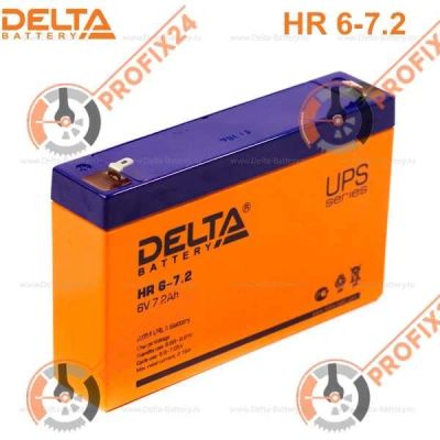Лот: 14326641. Фото: 1. Аккумулятор DELTA HR 6-7,2 7 А... Аккумуляторы