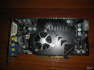 Лот: 8062426. Фото: 1. AGP 128Mb DDR GeFORCE FX5900XT... Видеокарты