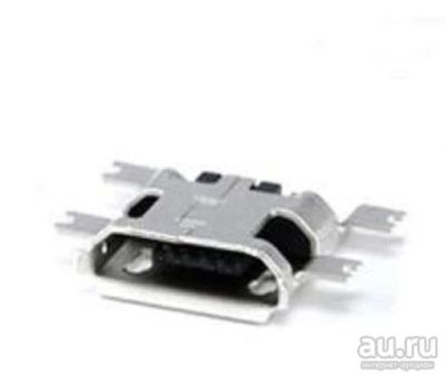 Лот: 13649172. Фото: 1. Разъём micro USB(гнездо microUSB... Разъёмы